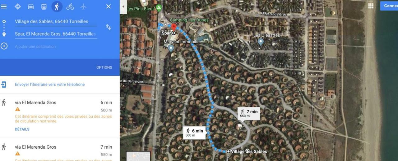 Maison Jardin Wifi - Climatisation - 100 M Plage Sauvage - 20 Min Perpignan Torreilles Dış mekan fotoğraf